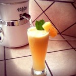 pineapple juice and power juicer