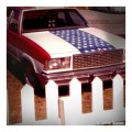 Patriotic American car