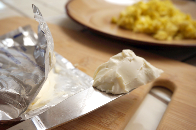 cream cheese scramble recipe