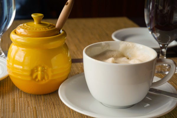 cappuccino and salish honey