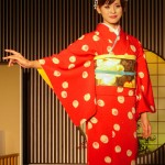 Kimono Fashion Show in Kyoto, Japan