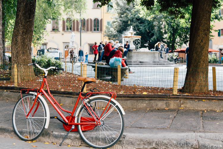 bicycle at Piazza Santo Spirito